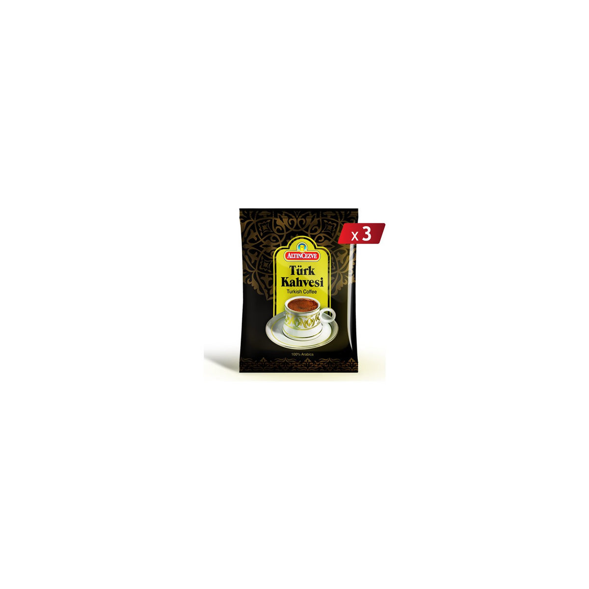 Altincezve Turkish Coffee 100 gr x 3 - MALLTURK