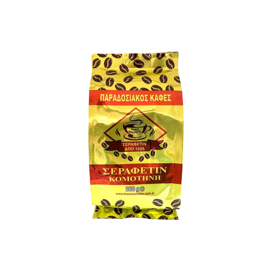Haci serafettin Gumulcine Turkish Coffee 200 gr - MALLTURK
