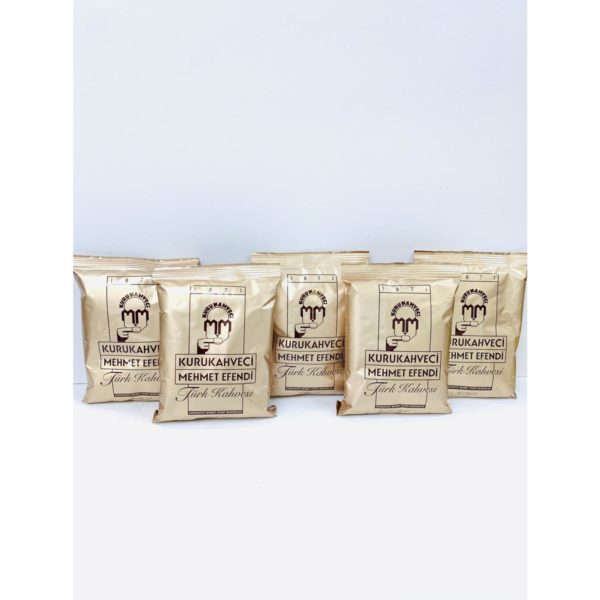 Kurukahveci Mehmet Efendi Turkish Coffee 100 gr 5-pack - MALLTURK