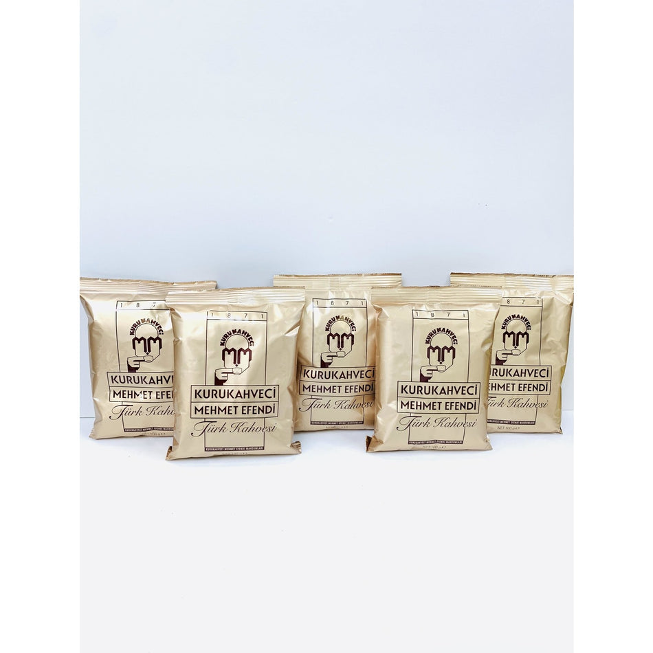 Kurukahveci Mehmet Efendi Turkish Coffee 100 gr 5-pack - MALLTURK