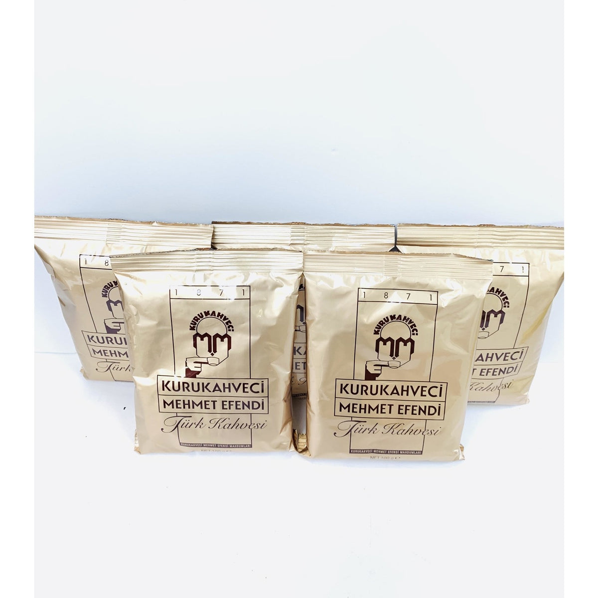 Kurukahveci Mehmet Efendi Turkish Coffee 100 gr 5-pack - MALLTURK