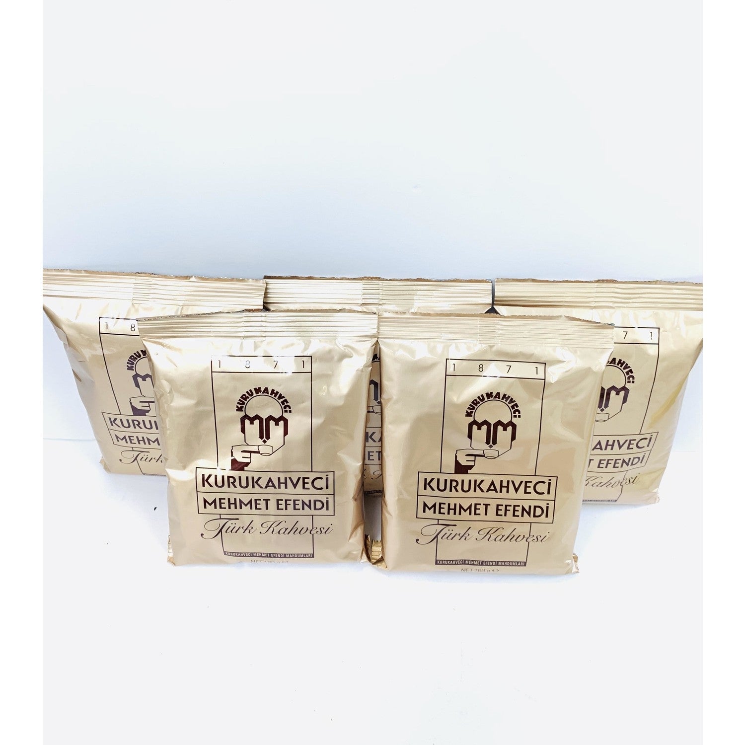 Kurukahveci Mehmet Efendi Turkish Coffee 100 gr 5-pack - MALLTURK