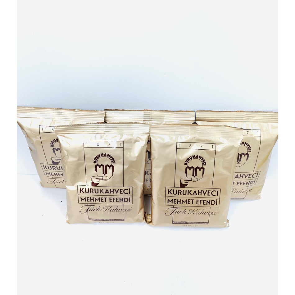 Kurukahveci Mehmet Efendi Turkish Coffee 100 gr 5-pack - MALLTURK