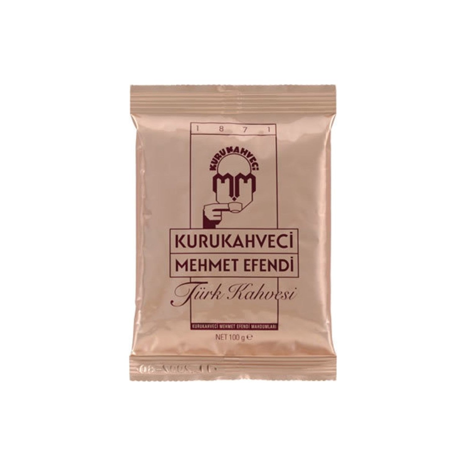 Kurukahveci Mehmet Efendi Turkish Coffee 100 g - Traditional Flavor and Rich Aroma - MALLTURK
