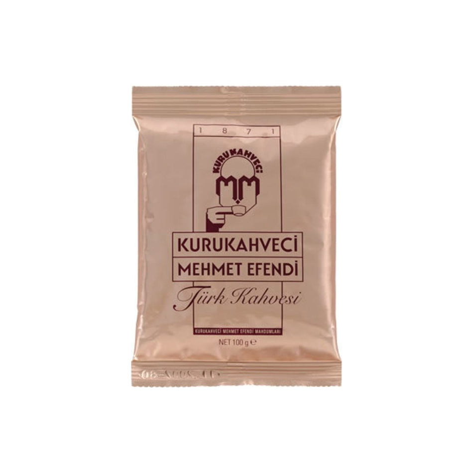 Kurukahveci Mehmet Efendi Turkish Coffee 100 g - Traditional Flavor and Rich Aroma - MALLTURK