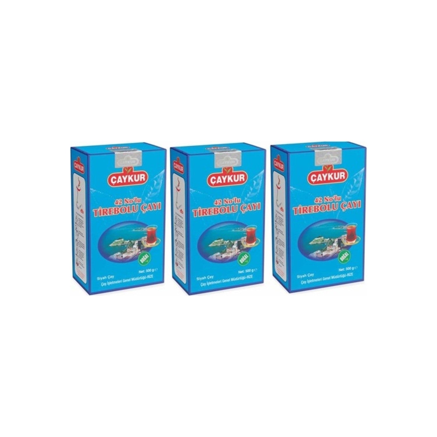 Caykur 42 Nolu Tirebolu tea 3'lu 500 g black tea Kalite product of Turkey - MALLTURK