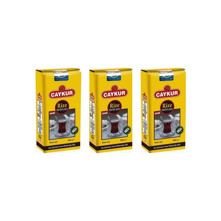 Caykur Rize Turist loose leaf black tea - 3 x 1 kg, Yuksek Kalite, Turkiye Uretimi - MALLTURK
