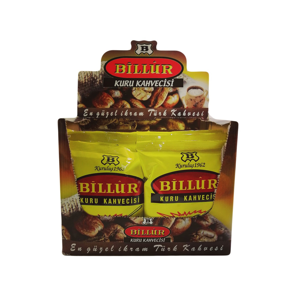 Billur Turkish Coffee 100 gr x 10 packs - MALLTURK