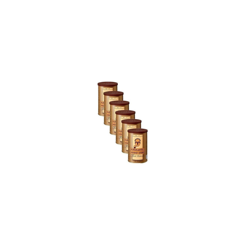 Kurukahveci Mehmet Efendi Turkish Coffee 250 gr x 6 pack - MALLTURK