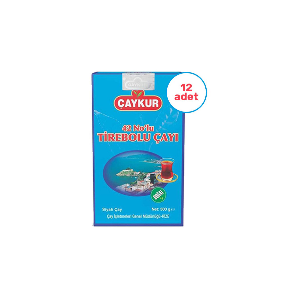 Caykur 12-pack 42 Nolu Tirebolu Dokme tea 500 g - MALLTURK