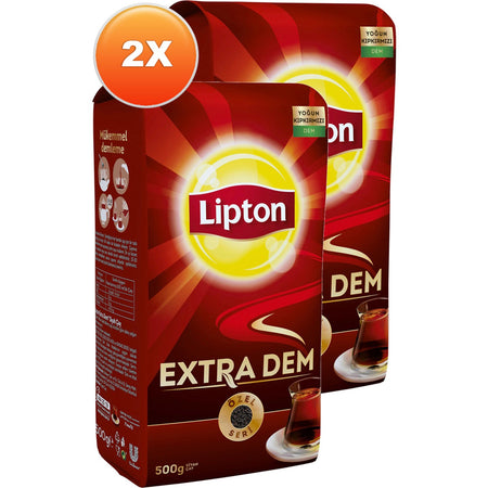 Lipton Extra Dem loose leaf tea 500 g x 2-pack - MALLTURK