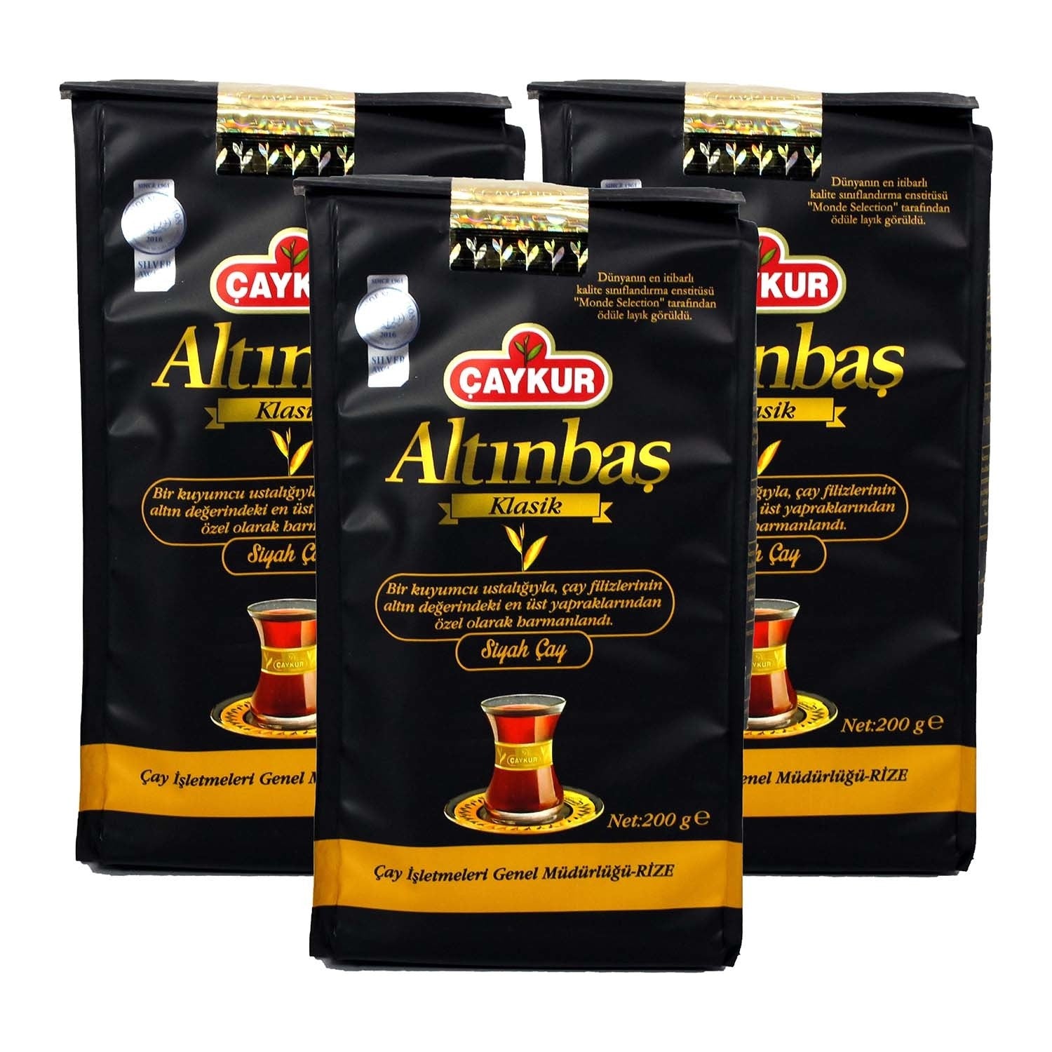Caykur Altinbas tea 200 g 3 Lu - MALLTURK
