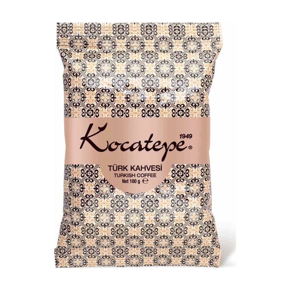 Kocatepe Coffee - Kocatepe Turkish Coffee 100 gr Foil Pack of 6 - MALLTURK