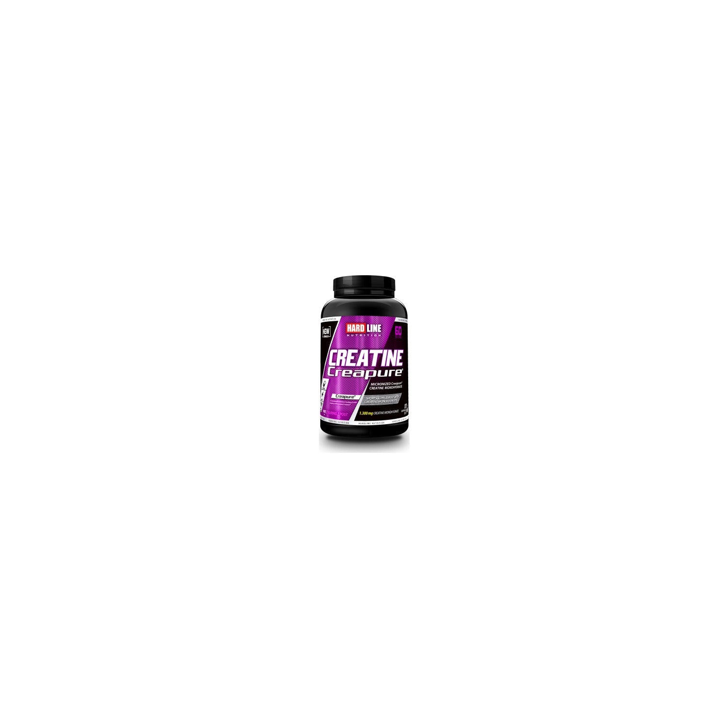 Hardline Nutrition Creapure 120 Capsules - (Creatine, creatine) - MALLTURK