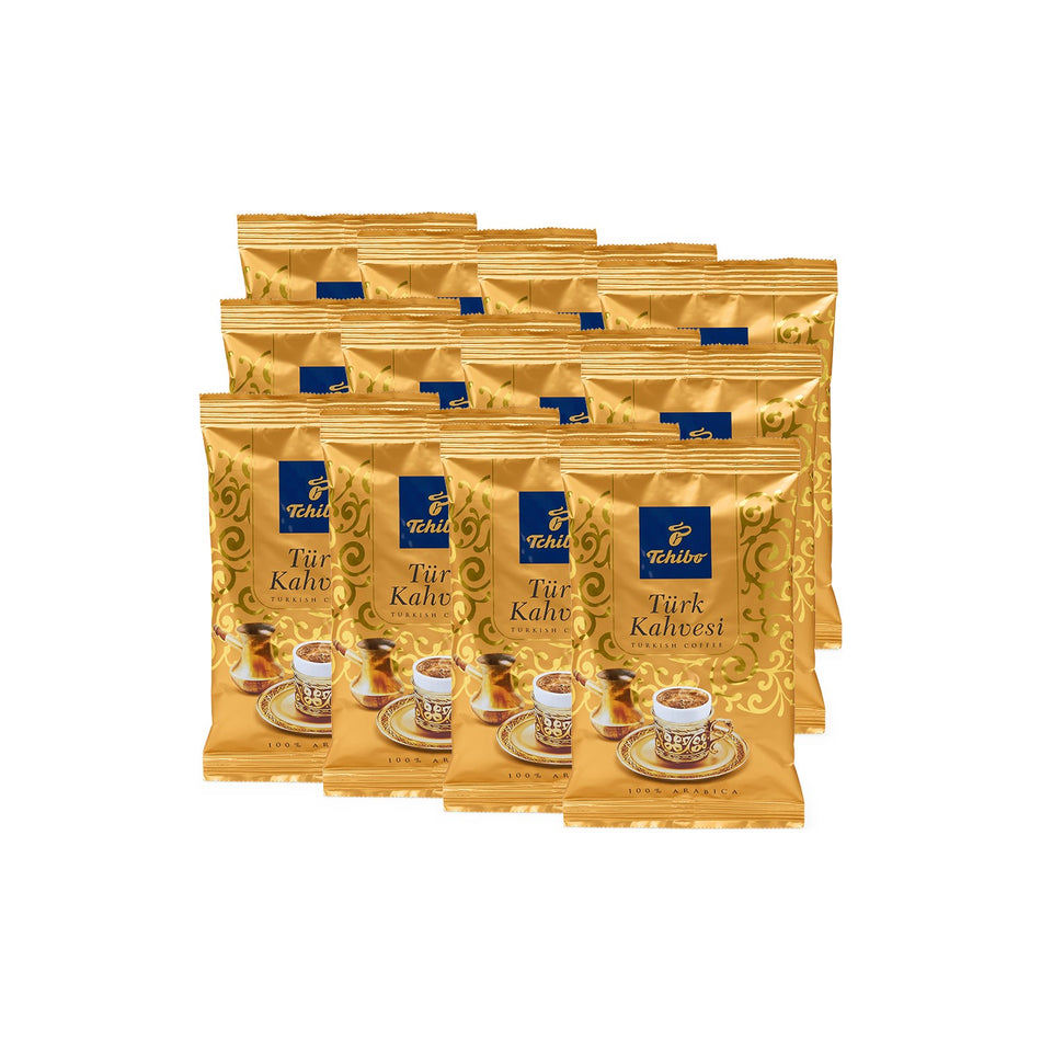 Tchibo Turkish Coffee 100 gr - 12 Packs - MALLTURK