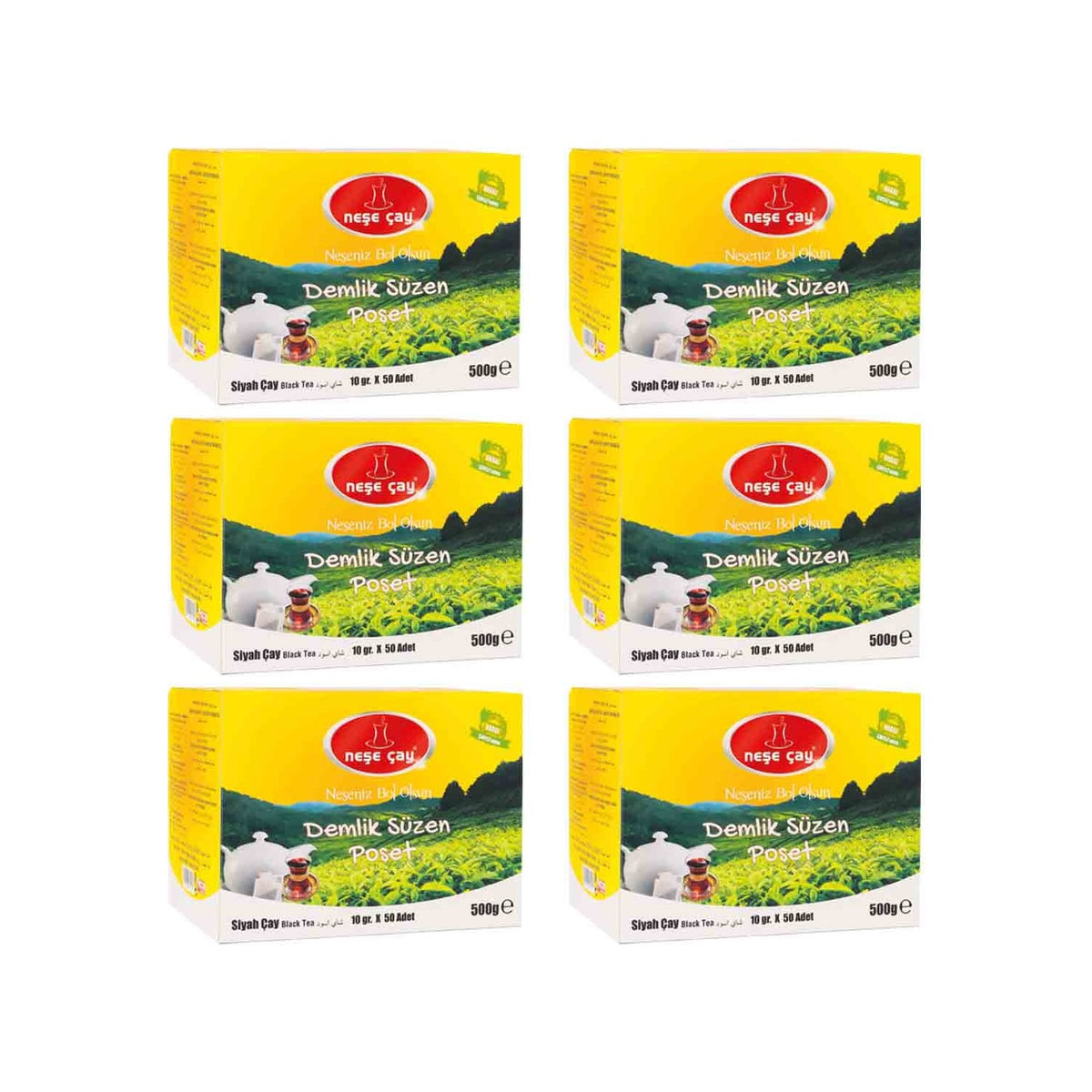 Nese tea Demlik bags 500 g x 6 pieces - MALLTURK