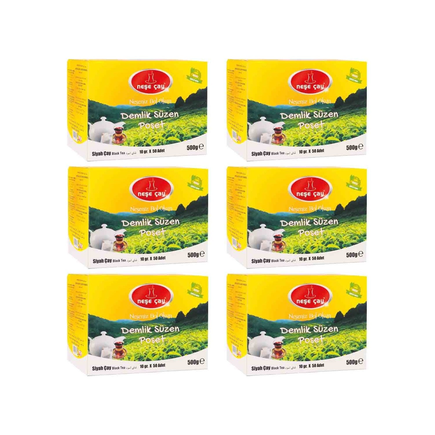 Nese tea Demlik bags 500 g x 6 pieces - MALLTURK