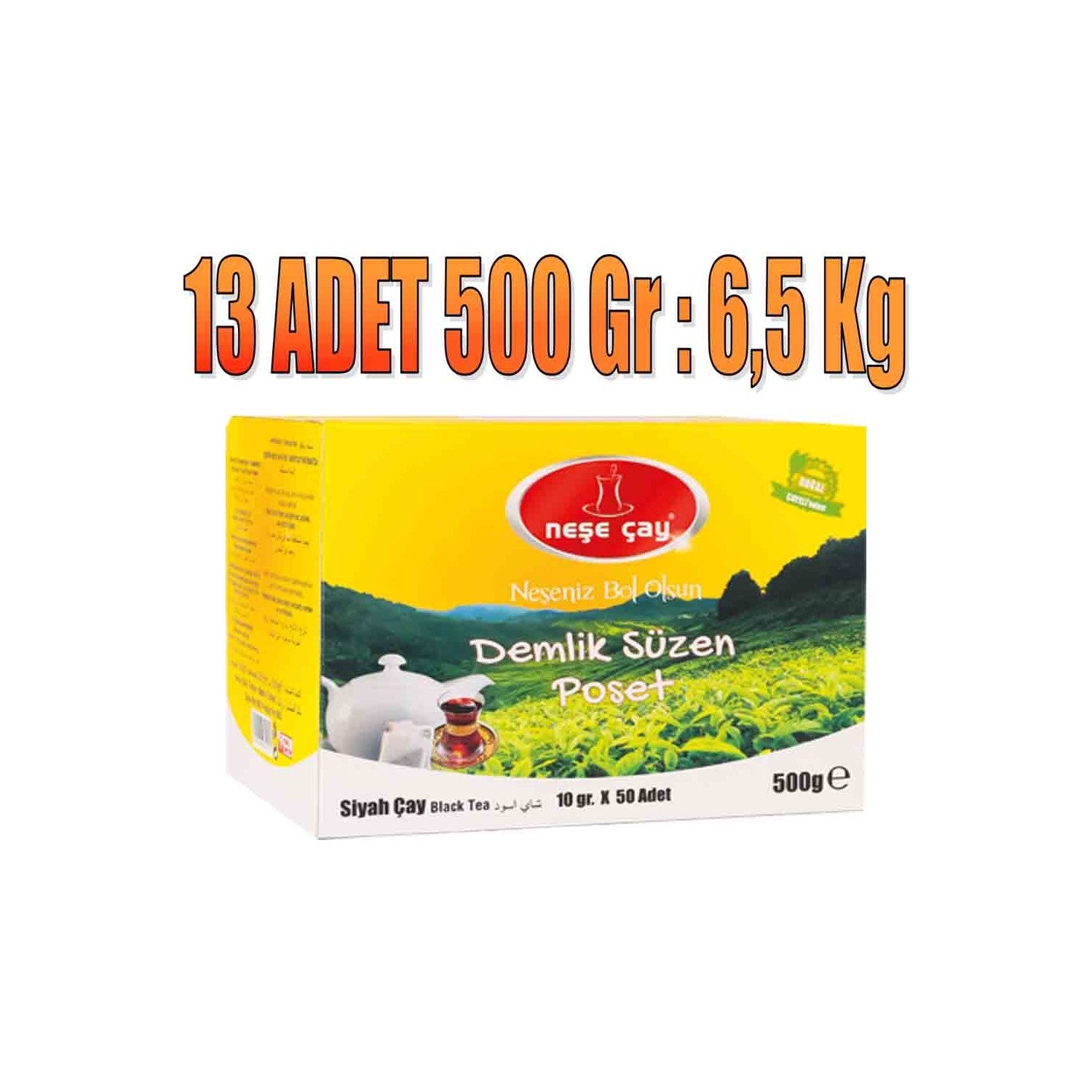 Nese tea Demlik bags 500 g x 13 pieces - MALLTURK