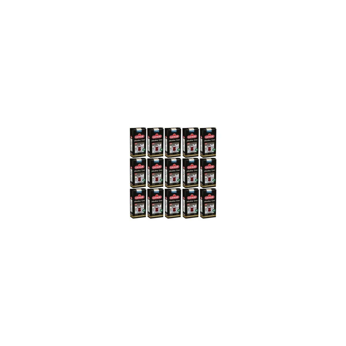 Caykur Altinbas Rize Uretimi Cizgili pack Ozel Seri 500 g x 15 pieces - MALLTURK