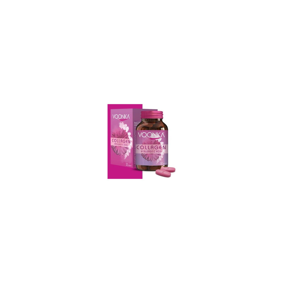 Voonka Collagen, Hyaluronic Acid 32 Tablets