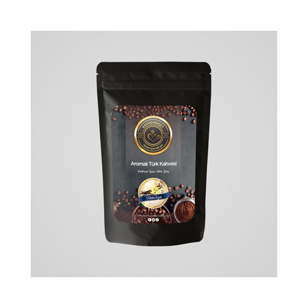 KahveHersey Vanilla Flavored Turkish Coffee 100 g - MALLTURK
