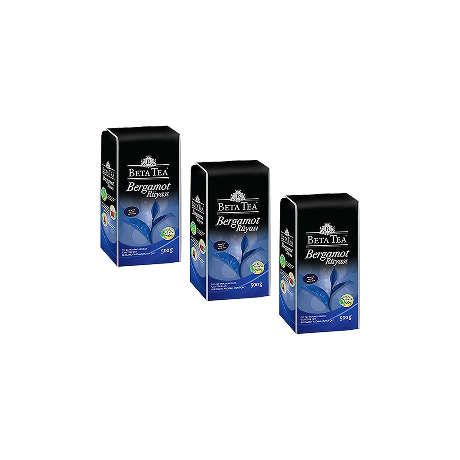 Beta Tea Bergamot Ruyasi black tea 1,5 kg Ferahlatici Bergamot Aromasiyla Zenginlestirilmis - MALLTURK