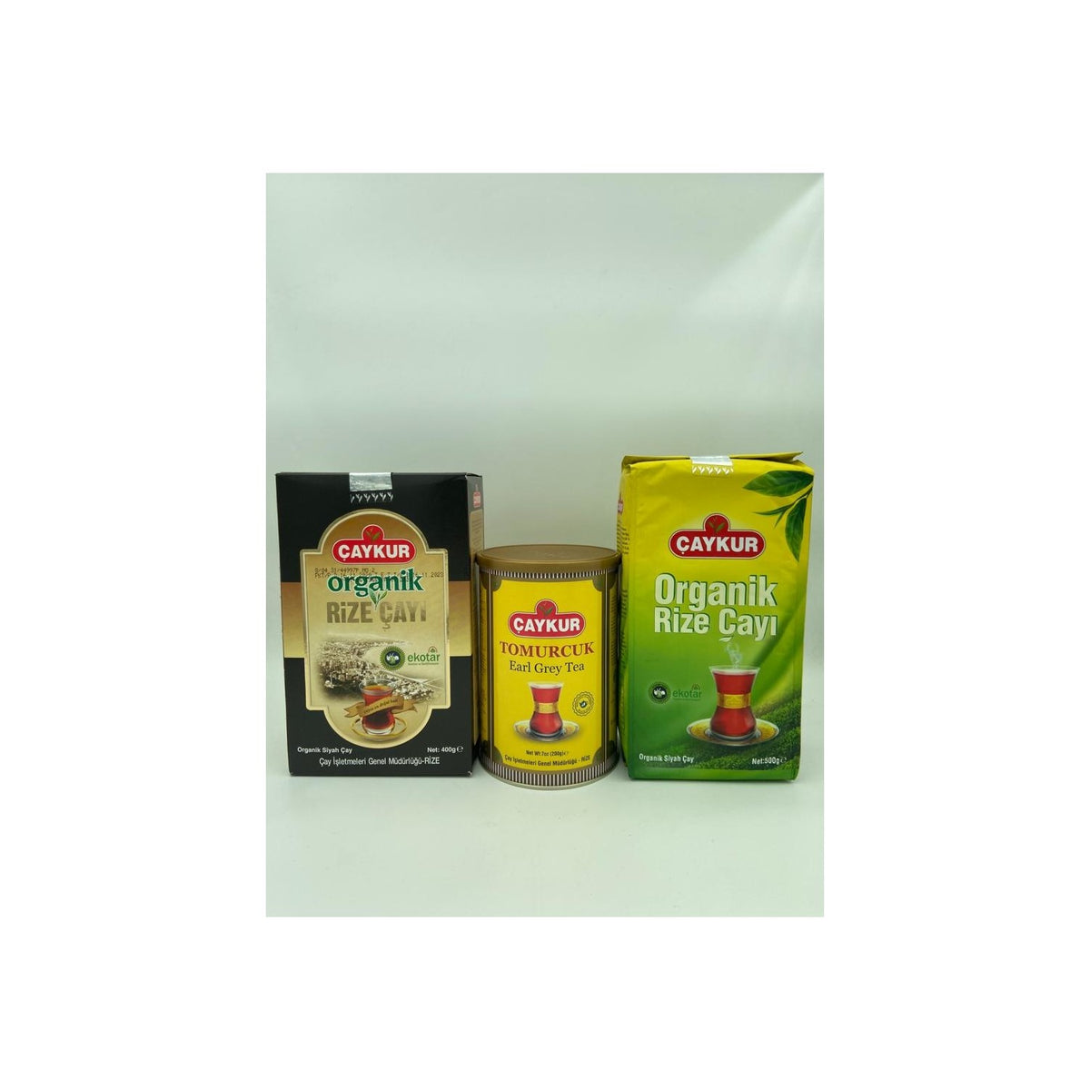 Caykur Organik Rize tea 400 g, 500 g and bud 200 g - MALLTURK