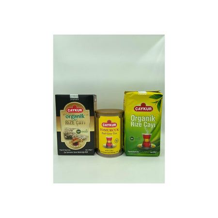 Caykur Organik Rize tea 400 g, 500 g and bud 200 g - MALLTURK