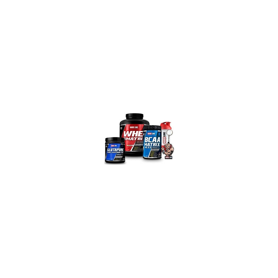 Combinazione Muscle 2 di Hardline Nutrition - mora e fragola