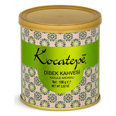Kocatepe Coffee Turkish Coffee Dibek 100 gr Tin 2-Pack - MALLTURK