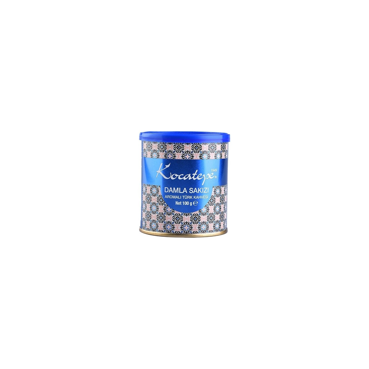 Kocatepe Coffee Turkish Coffee Mastic Flavored 100 gr Tin 2-Pack - MALLTURK