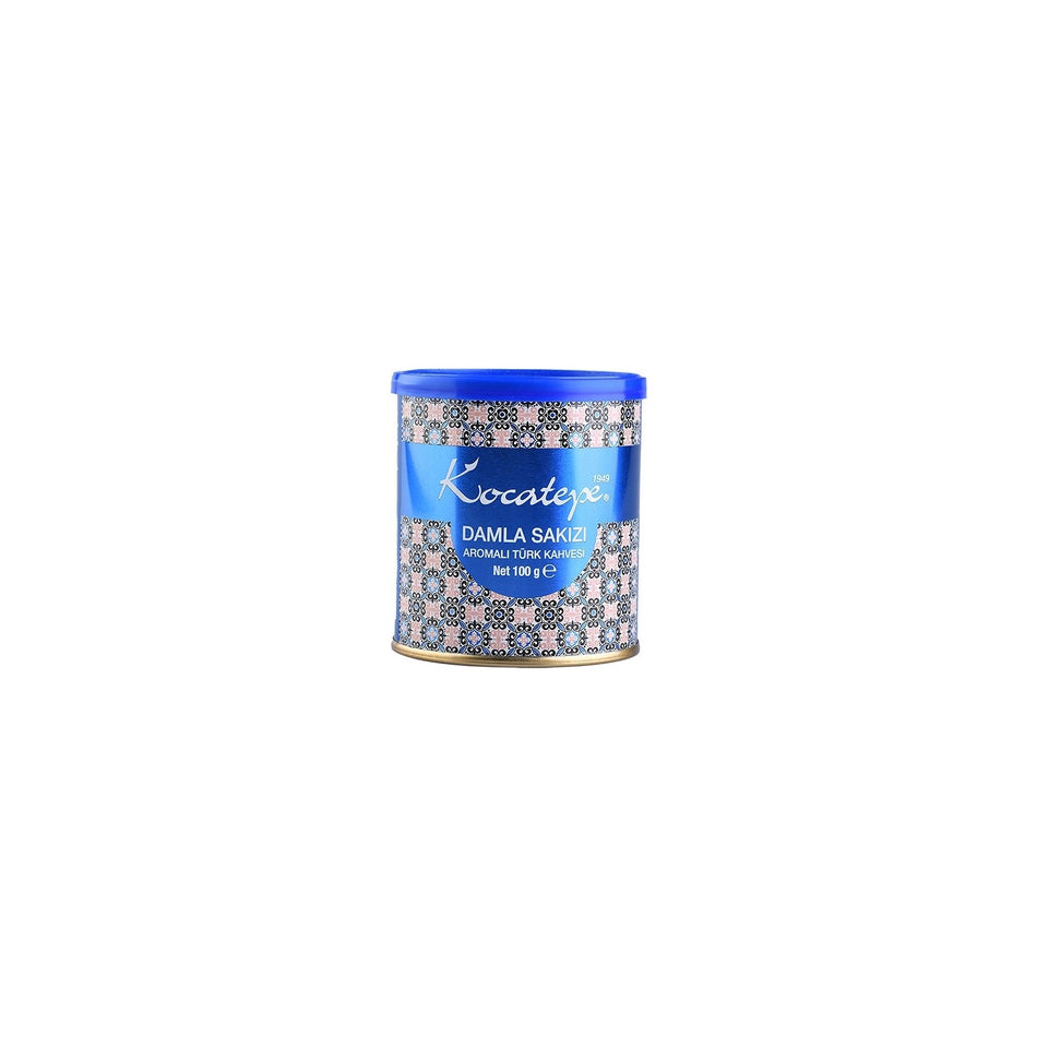 Kocatepe Coffee Turkish Coffee Mastic Flavored 100 gr Tin 2-Pack - MALLTURK