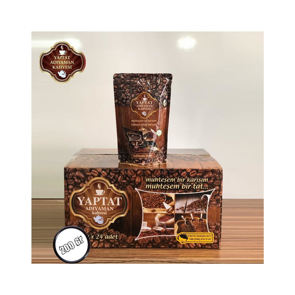 Yaptat Adiyaman Ottoman Dibek Coffee 200 g - MALLTURK
