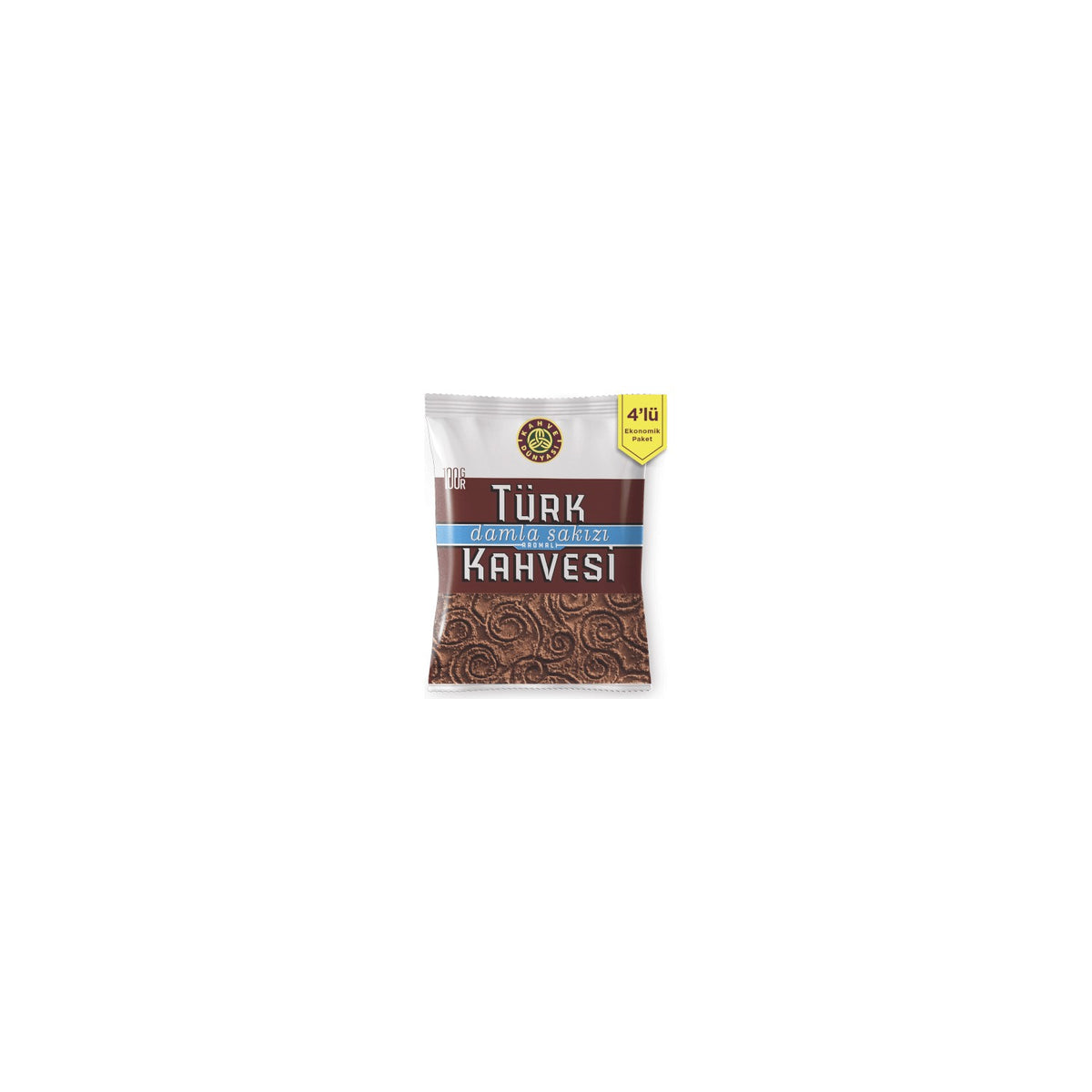 Coffee World 400 gr Ground Turkish Coffee - Turkiye Mastic Flavored - MALLTURK