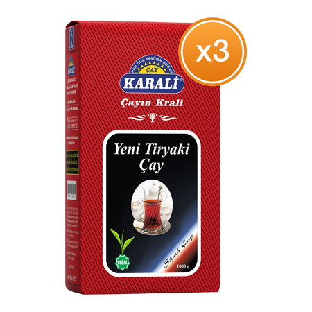 Karali tea Tiryaki loose leaf tea 1 kg x 3 pieces