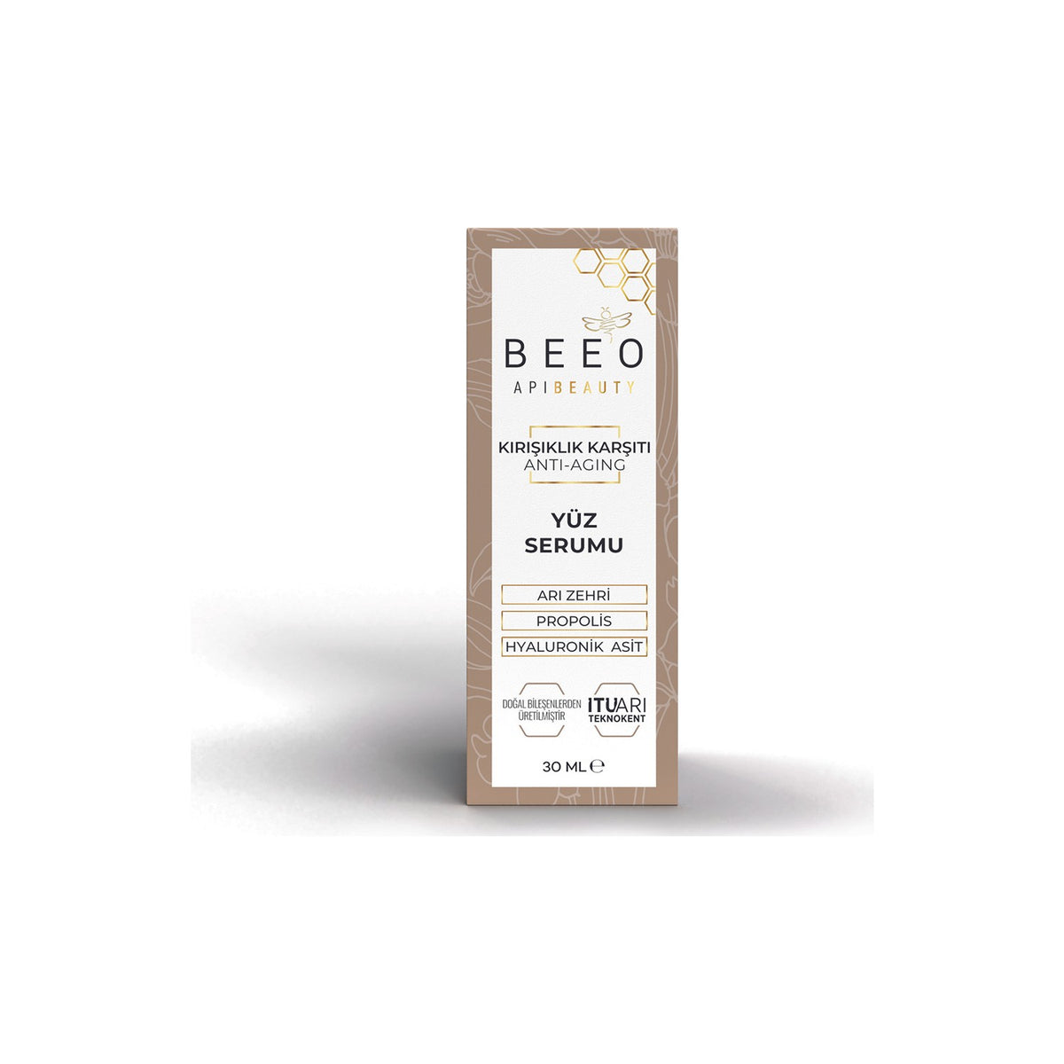 BEE'O Apibeauty With Bee Venom With Propolis Anti-Aging Face Care Serum 30 ml - MALLTURK