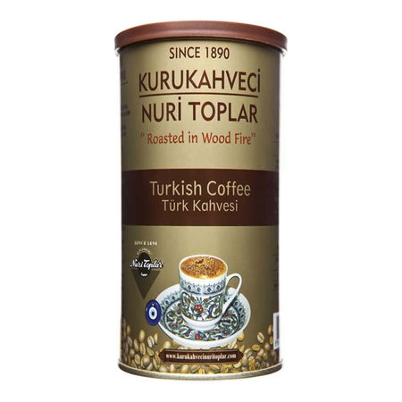 Nuri Toplar Turkish Coffee Cylinder 250 gr - MALLTURK