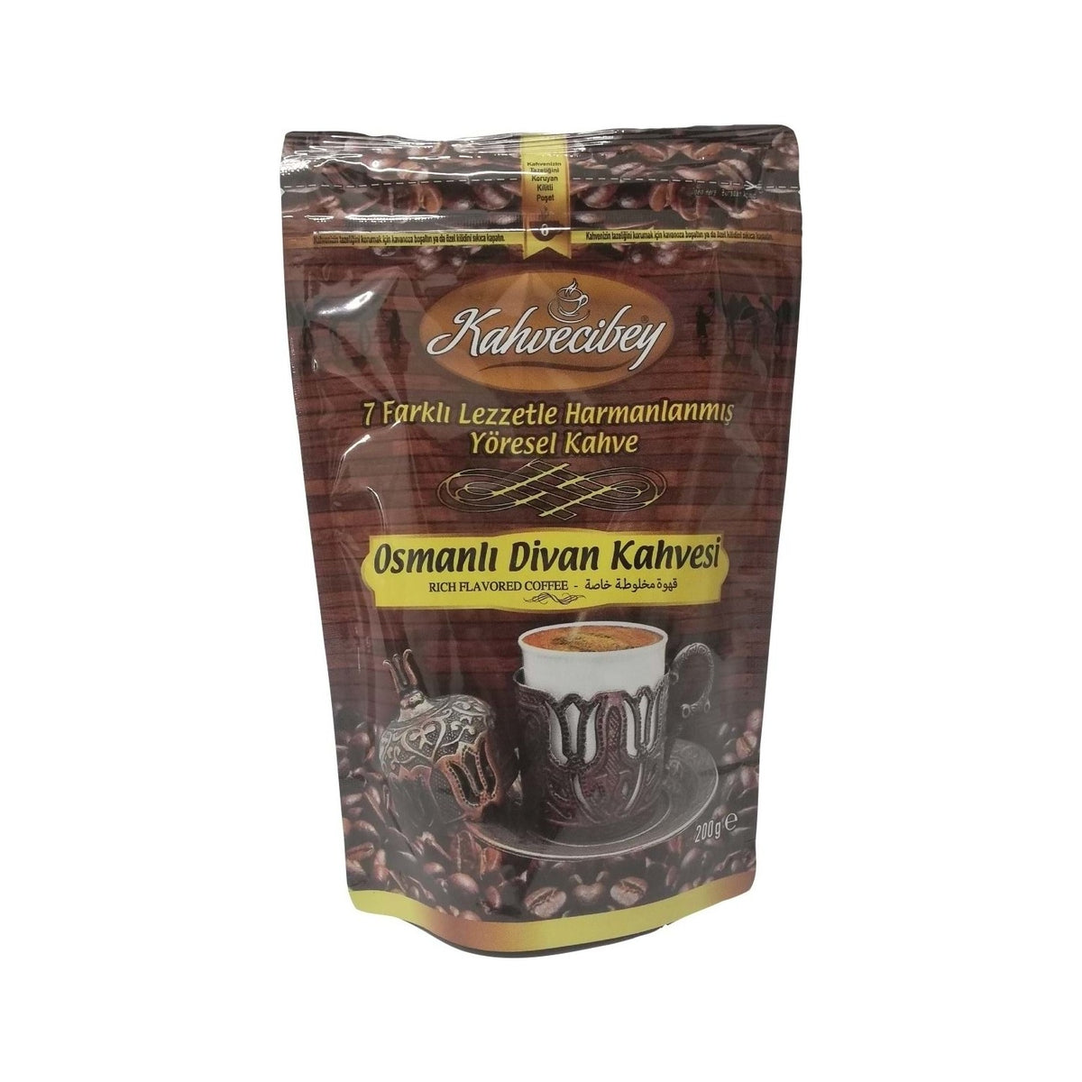 Kahvecibey Ottoman Divan Coffee 200 g - MALLTURK