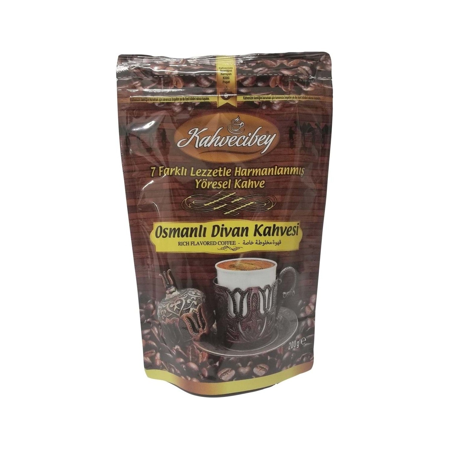 Kahvecibey Ottoman Divan Coffee 200 g - MALLTURK