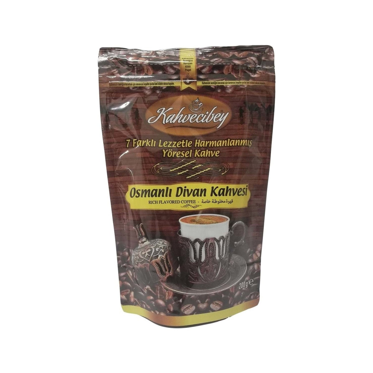 Kahvecibey Ottoman Divan Coffee 200 g - MALLTURK