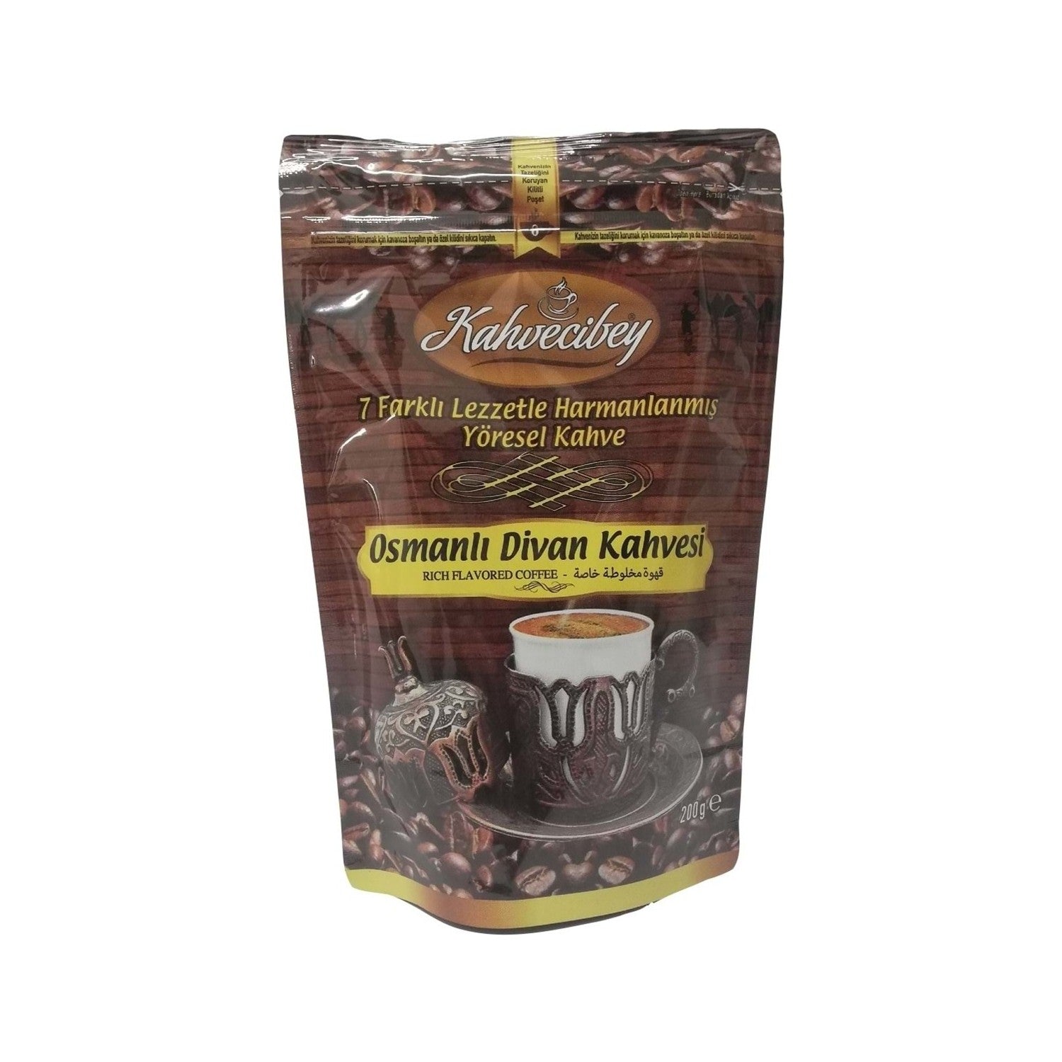 Kahvecibey Ottoman Divan Coffee 200 g - MALLTURK