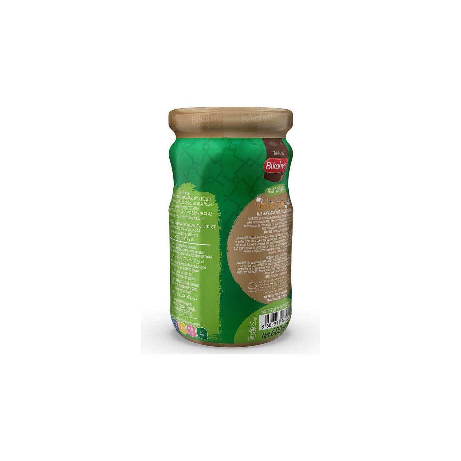 Bikahve Liquid menengic Coffee 600 gr - MALLTURK