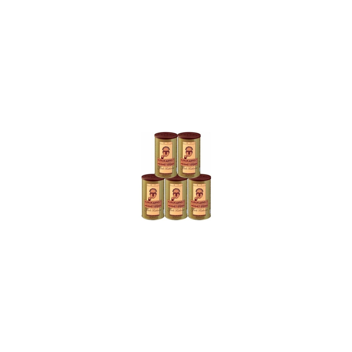 Kurukahveci Mehmet Efendi Turkish Coffee 5 x 500 gr - MALLTURK