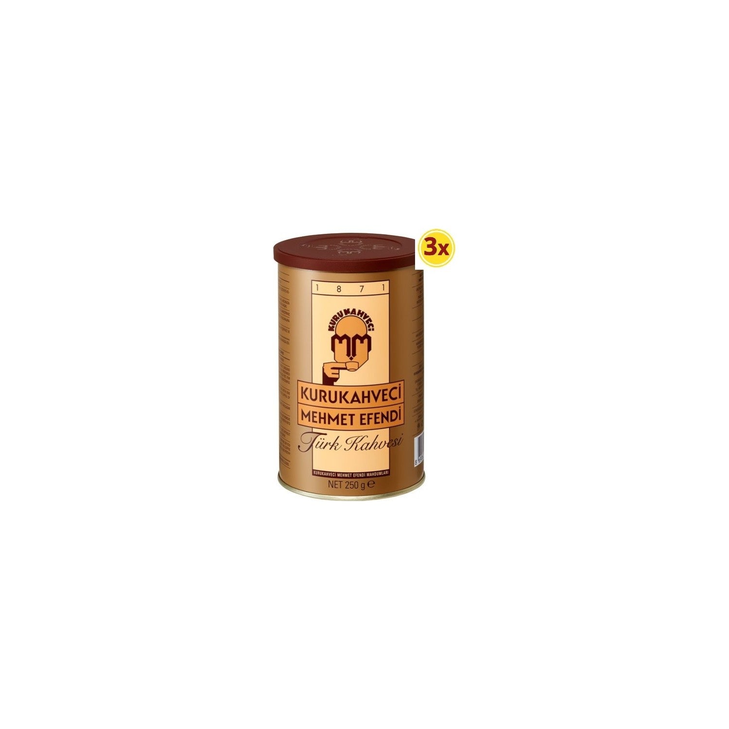 Kurukahveci Mehmet Efendi Turkish Coffee 250 g - MALLTURK
