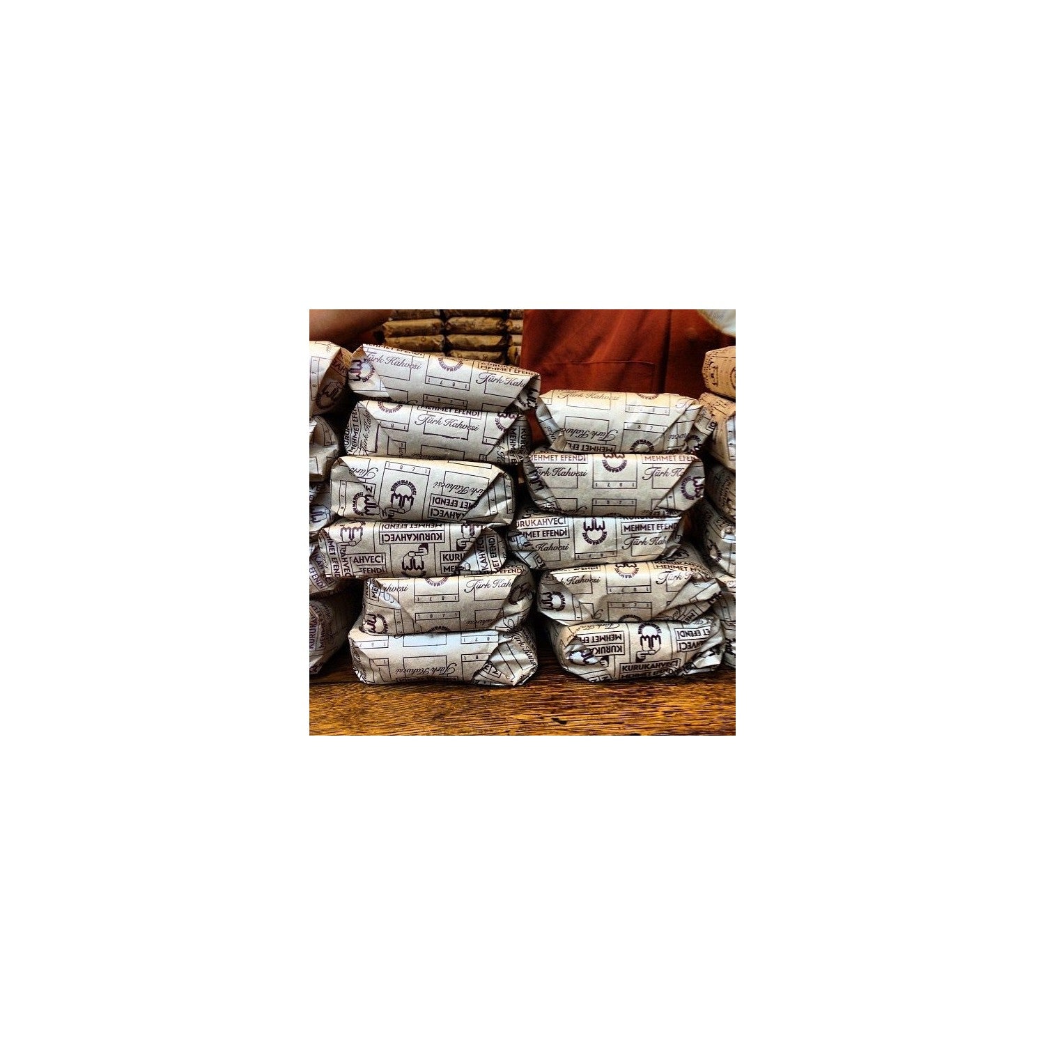 Kurukahveci Mehmet Efendi Turkish Coffee, Freshly Ground Daily, Eminonu, 1000 kg - MALLTURK