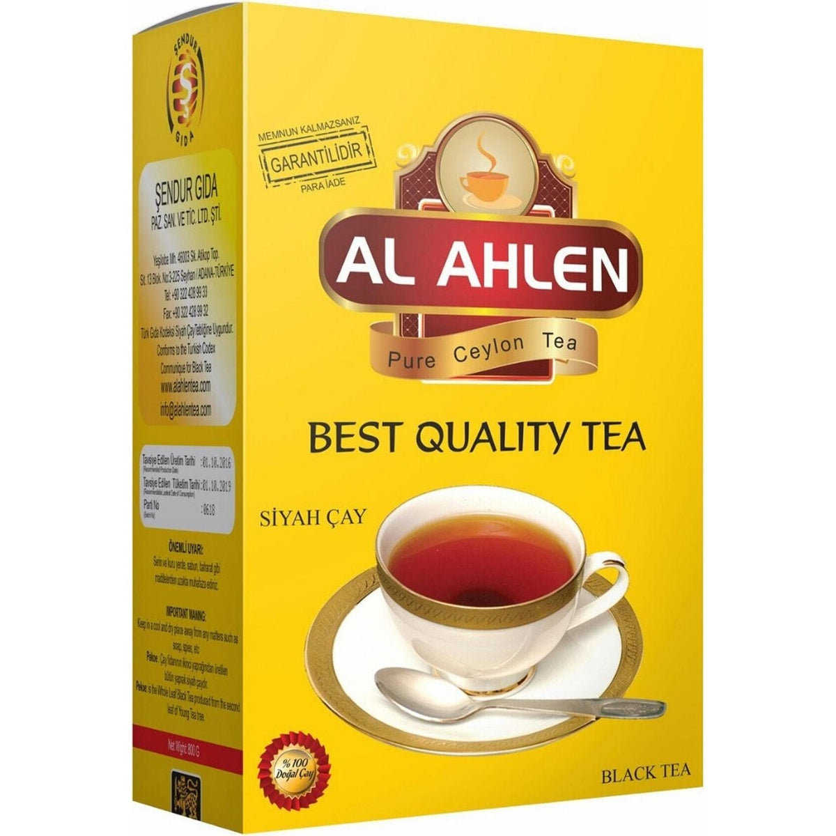 Al Ahlen Arap tea 400 g - MALLTURK