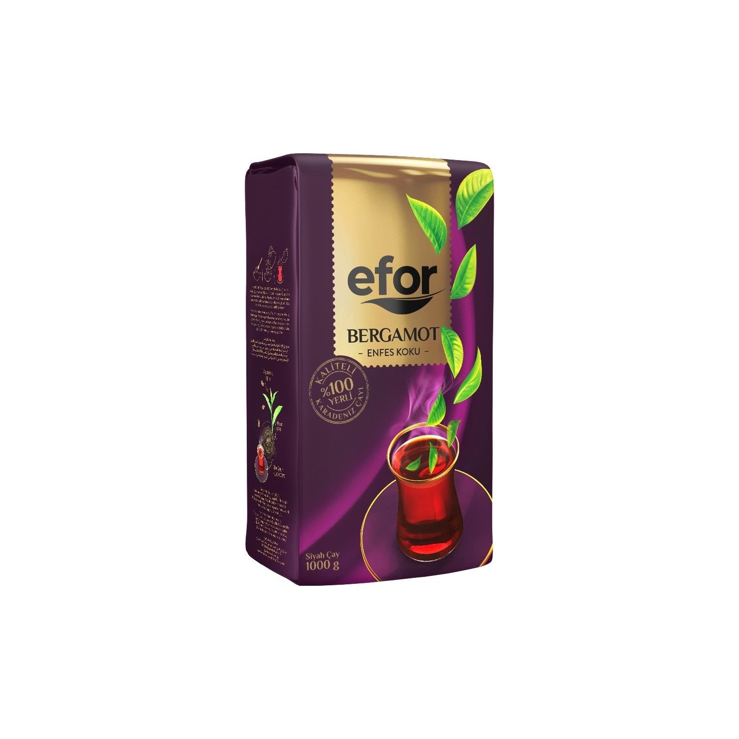 Efor tea Efor bergamot flavored loose leaf black tea 1000 g