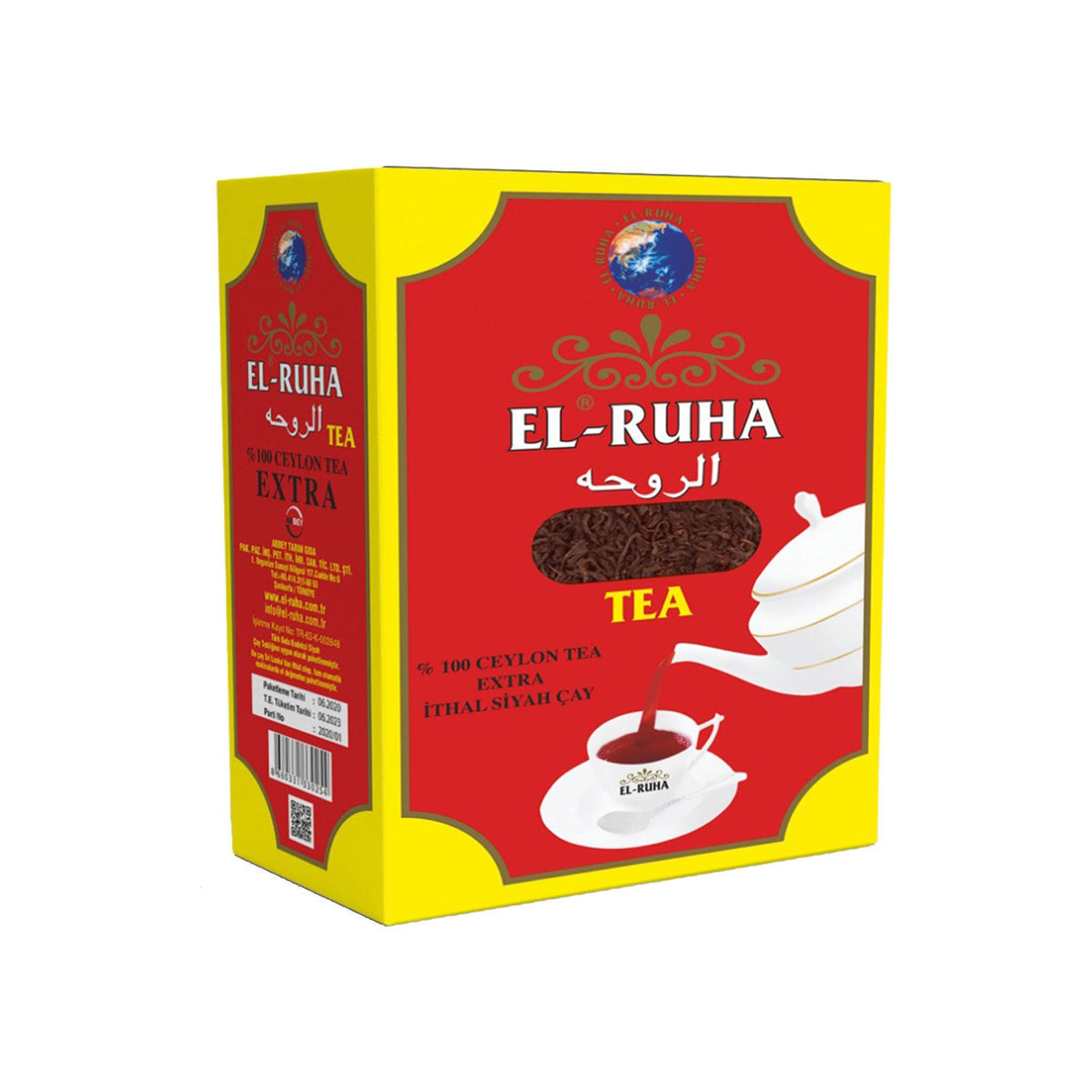 El Ruha 800 g tea Vitamin and Mineral Zengin contents with Gun Boyu Enerji Saglar - MALLTURK