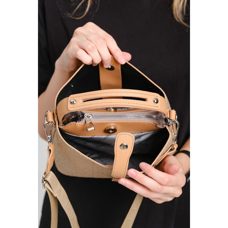 Just Polo Women's Shoulder Bag Mink - Yellow - MALLTURK