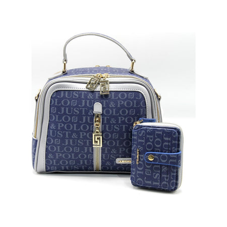 Just Polo Bag and Wallet Set Brown Set - MALLTURK